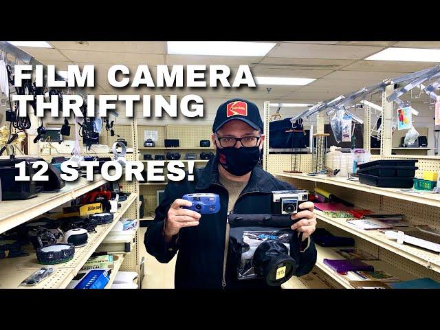 FILM CAMERA THRIFTING (TWELVE STORES)