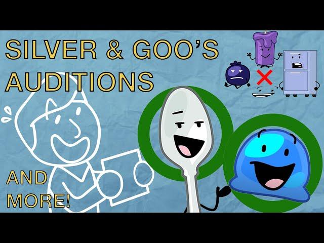 Silver Spoon & Goo's ORIGINAL AUDITION TAPES?! | Inanimate Insanity Tryouts