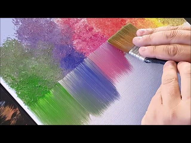 KING ART  REFLECTIONS OF AUTUMN  N 502  PAINTING TUTORIAL