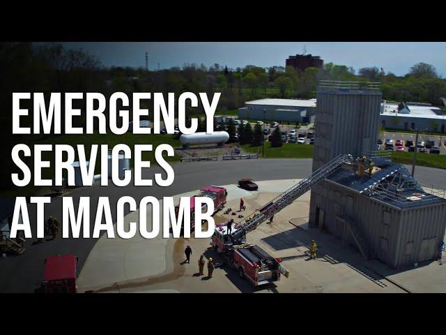 Macomb’s Emergency Services: Fire Training