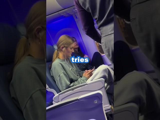 Girl Tries Vaping On Plane...