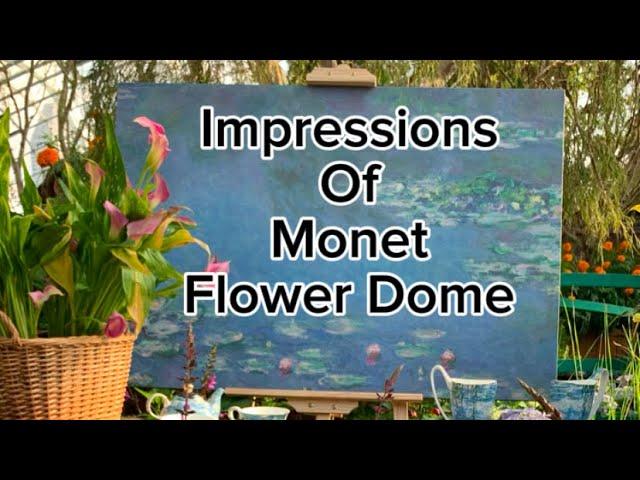 Beautiful Impressions Of Monet In Flower Dome