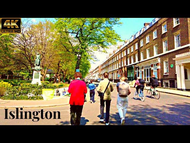 [4K]  London Walk -   Desirable Canonbury in Islington  