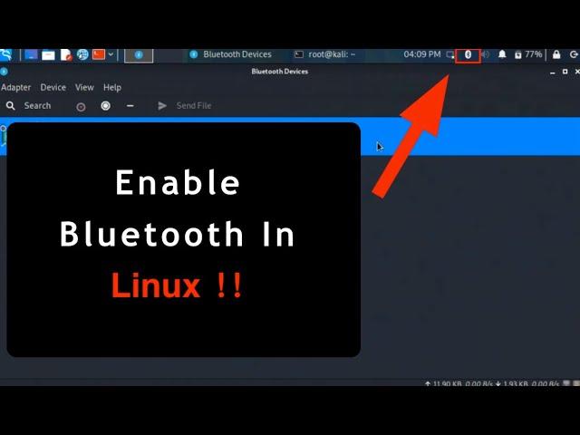 How To Install Bluetooth In Linux || Connect Bluetooth Device with Linux ||