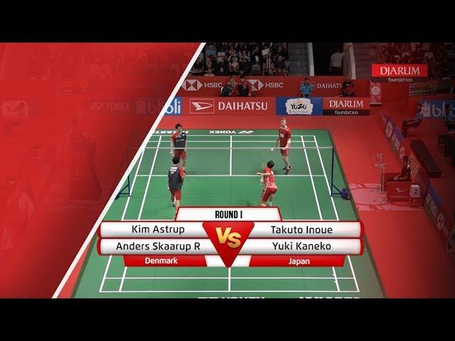 Kim Astrup/Anders Skaarup Rasmussen (Denmark) VS Takuto Inoue/Yuki Kaneko (Japan)