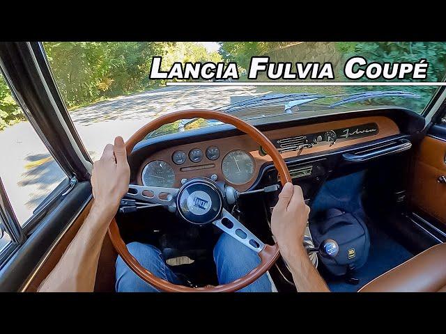 1972 Lancia Fulvia - Exhaust Like a Swarm of Angry Bees! (POV Binaural Audio)