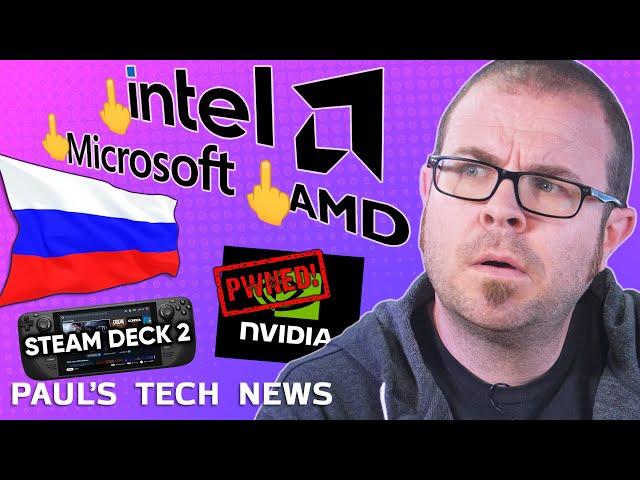 Tech World disowns Russia, NVIDIA hacked, Steam Deck 2 - Tech News Mar 6