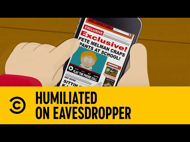 Humiliated On Eavesdropper | South Park | Comedy Central Africa