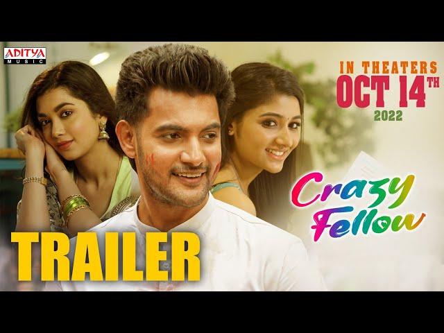 Crazy Fellow Trailer | Aadi, Digangana | Phani Krishna Siriki | K K Radhamohan | R R Dhruvan