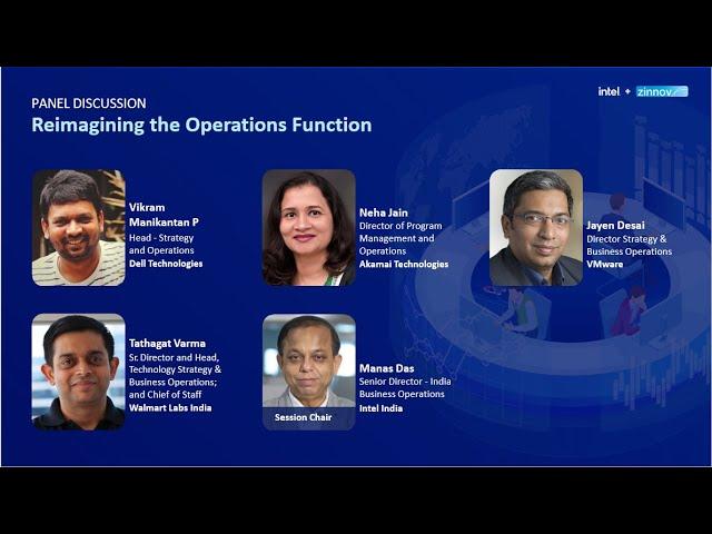 Intel + Zinnov Conclave Panel Discussion | Reimagining the Operations Function