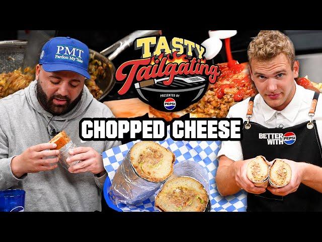 Constructing THE BEST Chopped Cheese | Tasty Tailgating Ep. 5