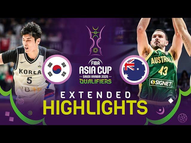 Chris Goulding (43 PTS) | Top Performer | KOR vs AUS | FIBA Asia Cup 2025 Qualifiers