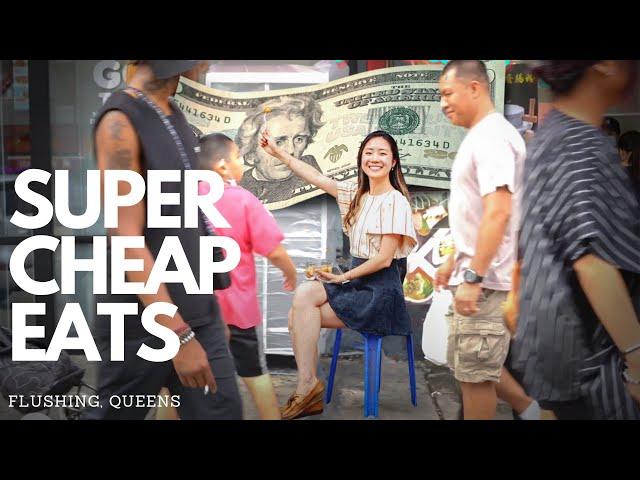 Best Cheap Eats in Flushing for $20 | Queens, NYC Food Tour