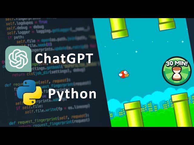 用 ChatGPT 30 分鐘，製作一個 2D 卷軸跳躍遊戲 #python #flappybird #chatgpt