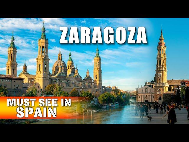 Top cities to visit in Spain | Zaragoza | Exploring Spain 4k 50p