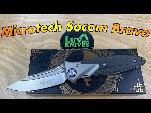 Microtech Socom Bravo / includes disassembly / made by Rike and it’s crazy good !!