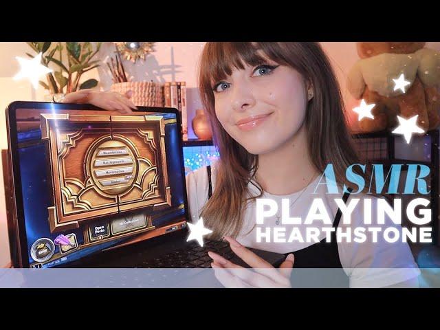 ASMR ️  Hearthstone Gaming Session! • Whisper Ramble for Sleep, Relaxation, Pomodoro Study or Work!