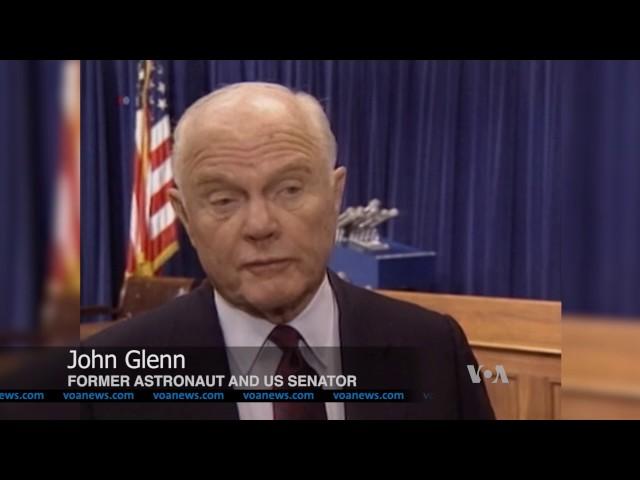 Astronaut John Glenn Praised for Bravery, Service to Country