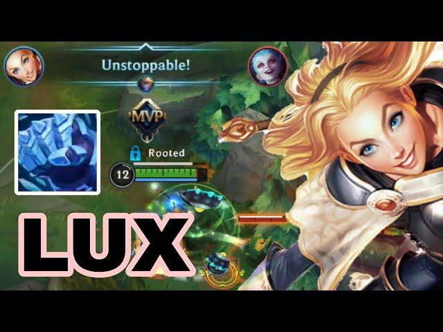 Wild Rift: This New Tank Lux Is So Broken! | Lux Build & Gameplay!