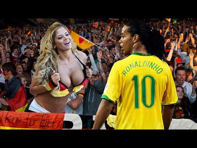 The Germans will never forget this humiliating performance by Ronaldinho