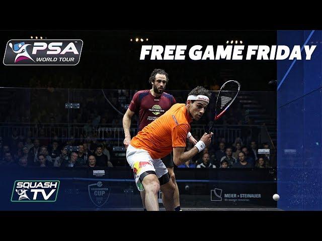 RIDICULOUS QUALITY SQUASH GAME - ElShorbagy v Ashour - Free Game Friday