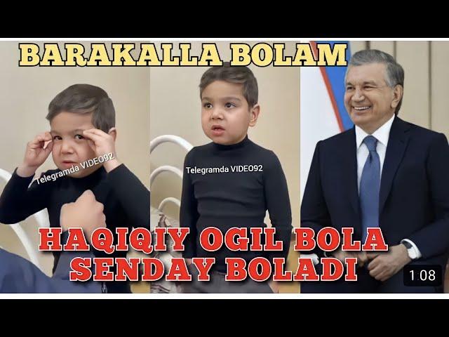 BU BOLAKAY HAMMANI LOL QOLDIRDI KORING BUNDAY BOLALAR BIZGA KERAK.