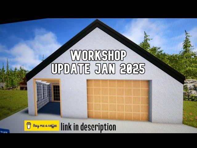 Workshop update Jan 2025.