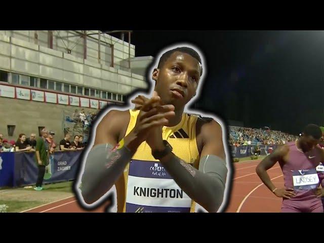 Erriyon Knighton and Joseph Fahnbulleh BATTLE in Men's 200m, Continental Tour; Zagreb