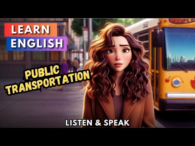 Public Transportation in My City | Improve Your English | English Listening Skills - Speaking Skills