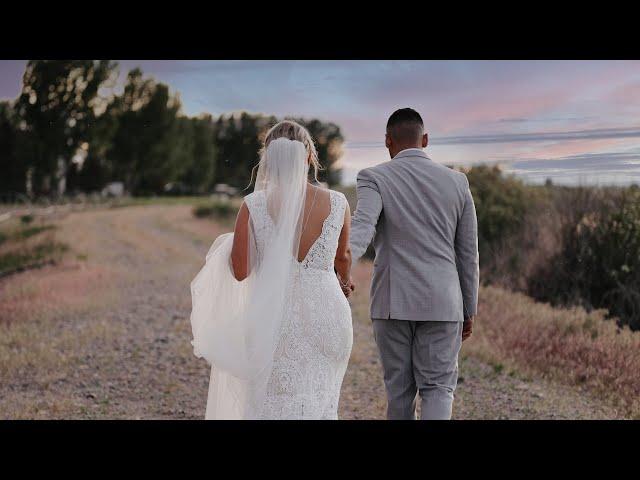 Beautiful Backyard Wedding Film in Idaho | Edwin + Siarra