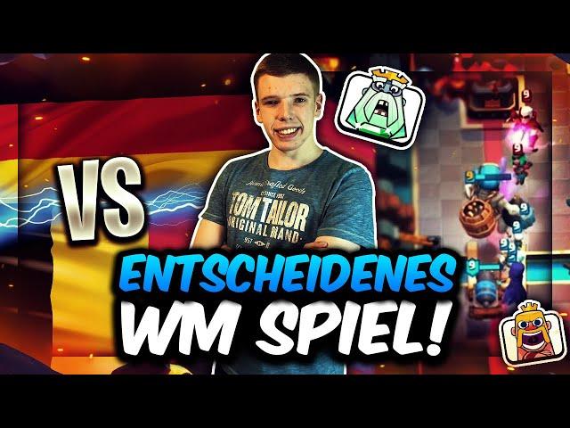 DEUTSCHLAND vs. BELGIEN - ENTSCHEIDENDES WM GRUPPENSPIEL! | WER WIRD ERSTER? | Clash Royale Deutsch