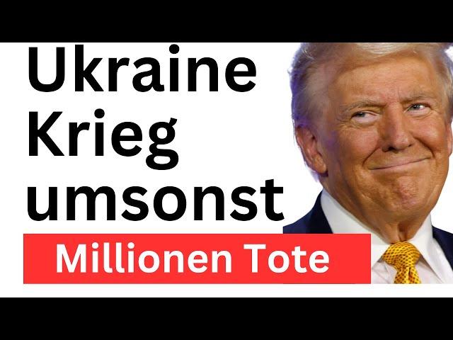 Ukraine-Krieg: USA zieht sich zurück – Europa allein!