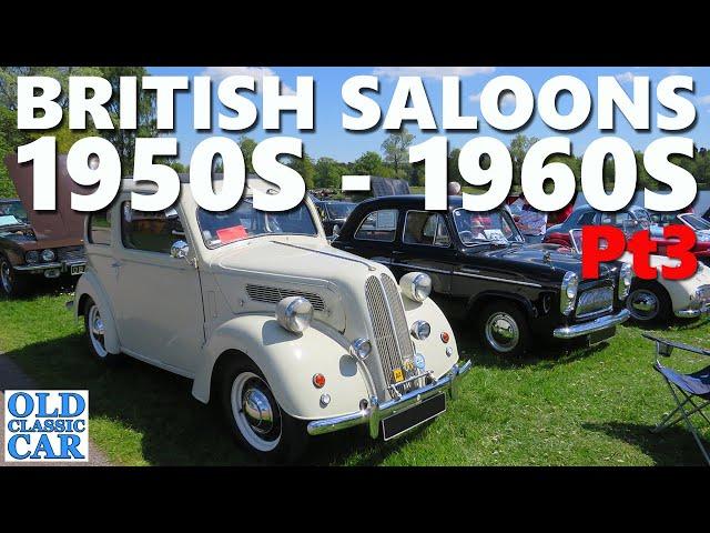 Classic British saloon cars of the 1950s & 1960s Pt3 - Daimler, Vauxhall, Wolseley, Hillman etc