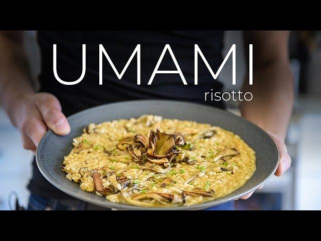 Your favourite FUN-GUY makes a Maitake Mushroom Risotto Recipe