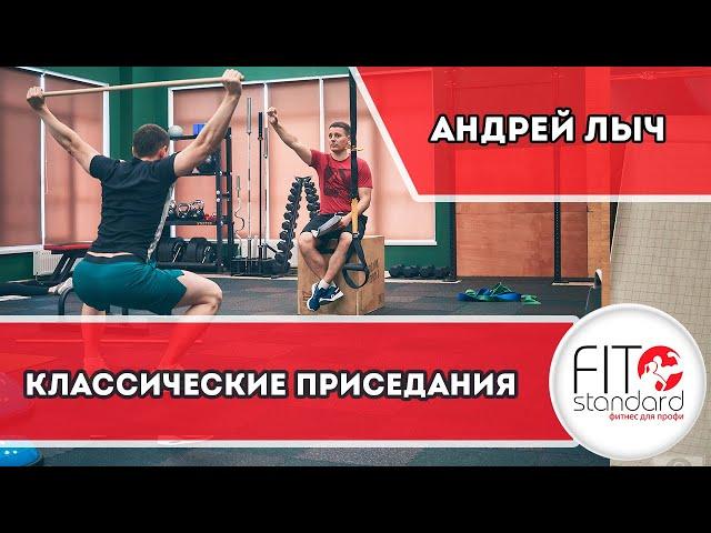 Классические приседания. Андрей Лыч