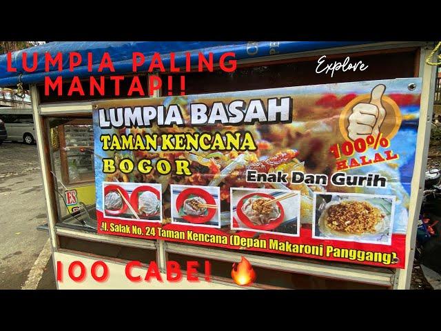 LUMPIA BASAH BOGOR - BANDUNG RESEP - ASMR - MUKBANG