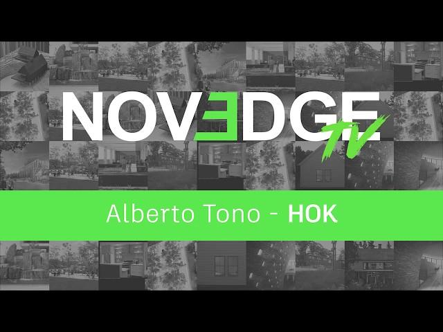 Novedge TV Interview with Alberto Tono from HOK