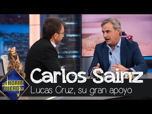 Carlos Sainz explica la imprescindible aportación de su copiloto Lucas Cruz - El Hormiguero 3.0