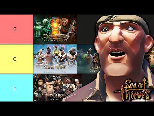 Sea Of Thieves Seasons RANKED! (No BS Tier List)