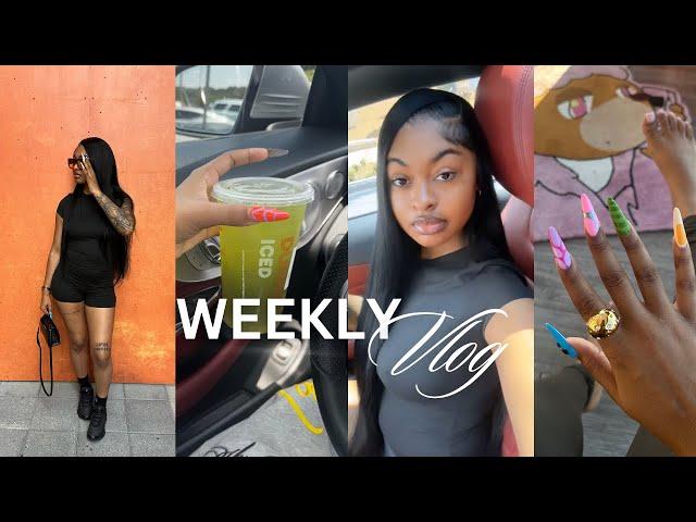 WEEKLY VLOG | realistic days in my life + no lashes era? + grocery shopping + po box opening + etc