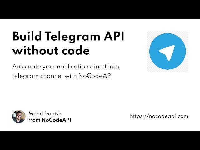 Setup Telegram API without coding #telegram #automation #api