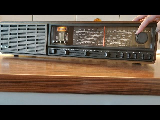 Vintage radio Saba Mainau de Luxe