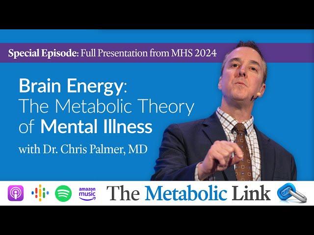 Dr. Chris Palmer | Brain Energy: The Metabolic Theory of Mental Illness | The Metabolic Link Ep. 47