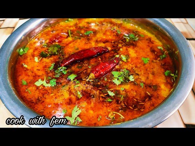 Hotel Style Dal Fry Tadka ️ | Punjabi Style Dal Tadka | Authentic Dal Fry Restaurant Style CWF