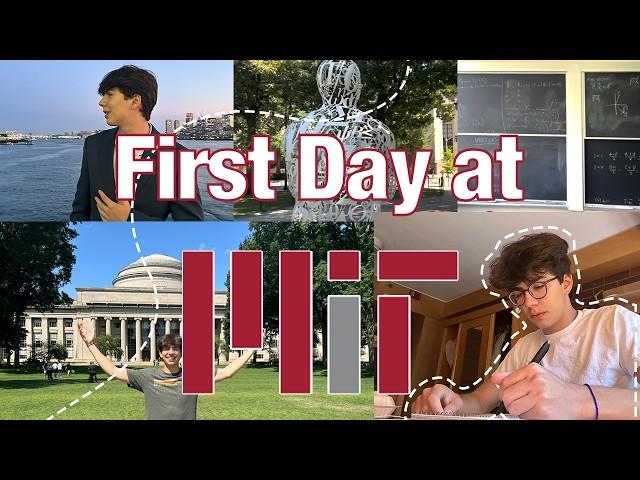 FIRST DAY OF CLASSES AT MIT (vlog + advice)