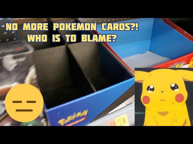 My Thoughts on the Lack of Pokemon TCG Products in Retail and Who is Truly to Blame