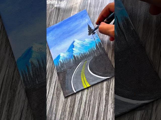 Paint with me  #shorts #acrylicpainting