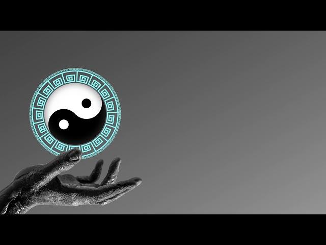 Yin Yang Animation - Free HD Stock Footage - No Copyright - Hand Symbol Design