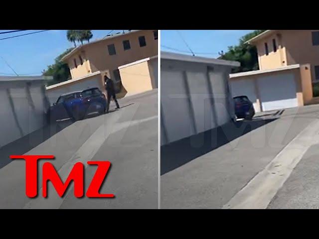 Anne Heche Takes Off In Car After Crashing Into Garage | TMZ