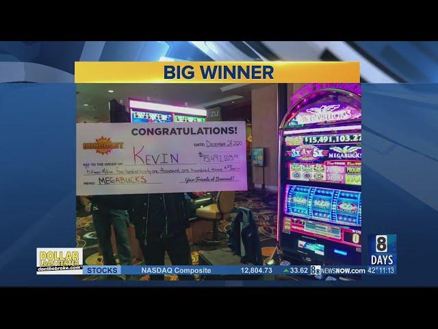 $15M Megabucks Progressive Jackpot hit at Suncoast Casino